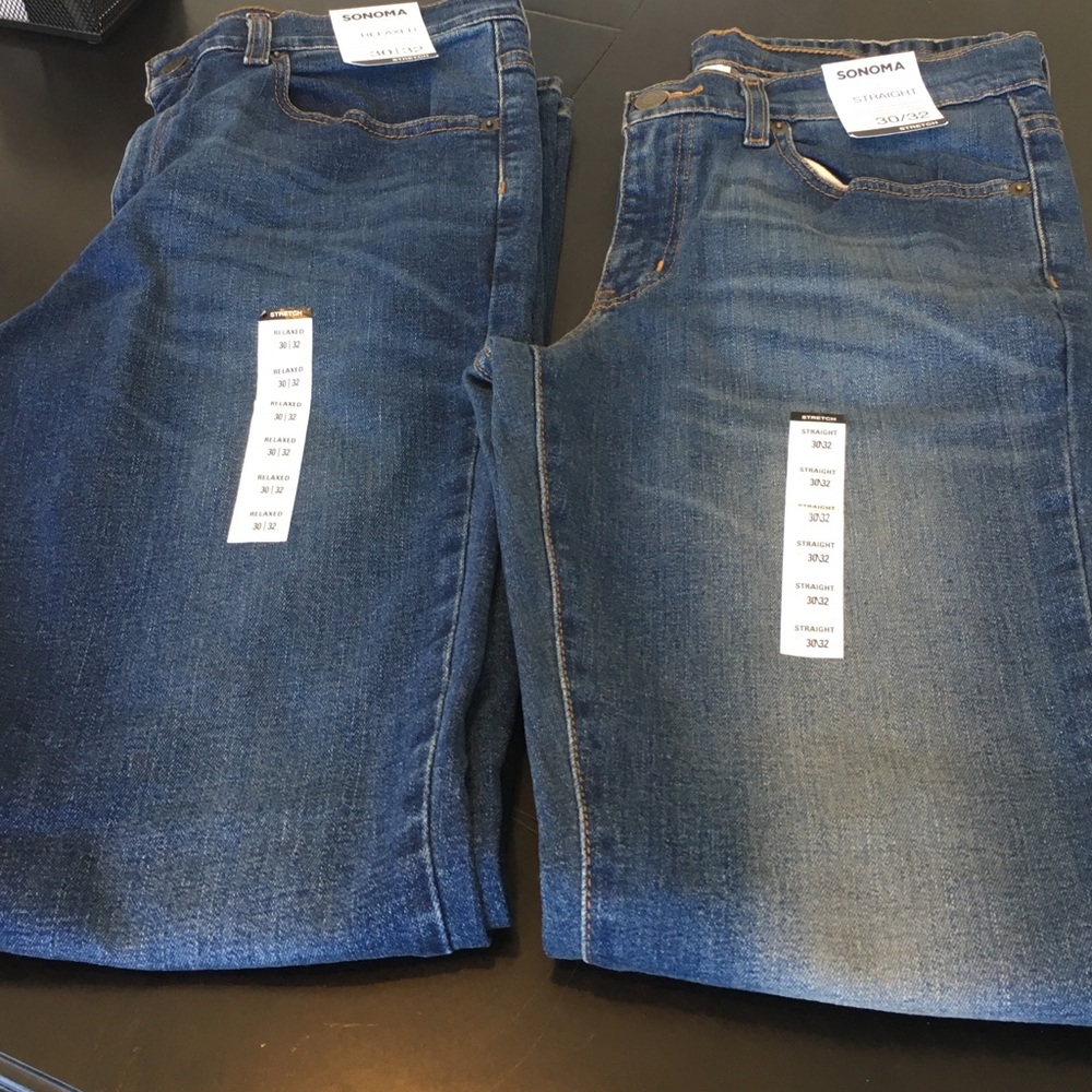 2 pair bundle of men’s jeans